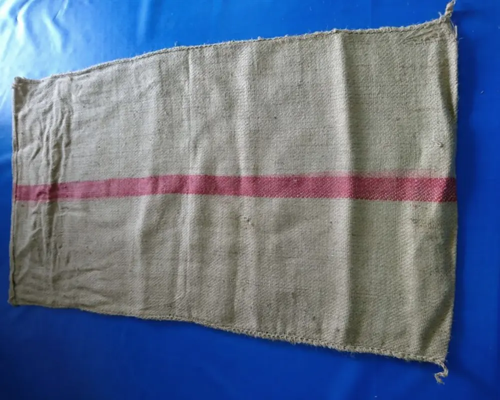 Baskılı jüt kahve çuvalı